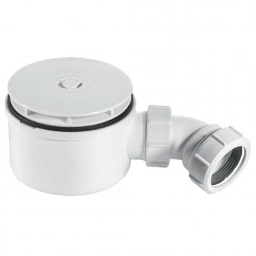 Shallow Shower Trap 90mm White - ST90WH10-70