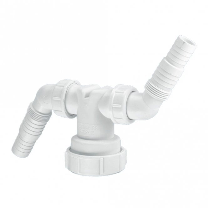 McAlpine Twin Appliance Connector for Standpipe - V33WM