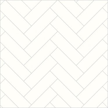 Alpine White 2400mm x 598mm Herringbone Tile Effect Shower Board