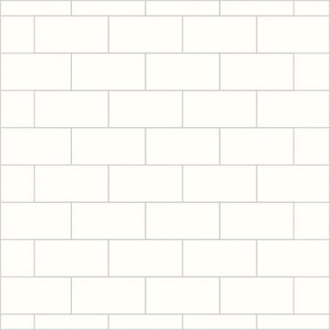 Alpine White 2400mm x 598mm Metro Tile Effect Shower Board