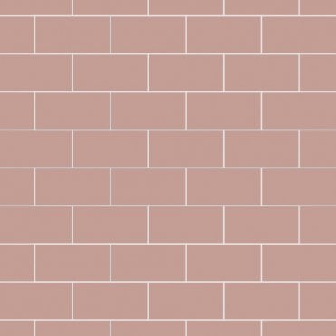 Antique Rose 2400mm x 598mm Metro Tile Effect Shower Board