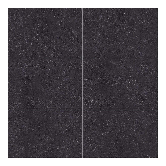 MultiPanel Black Mineral 2400mm x 598mm Large Tile Effect Shower Board