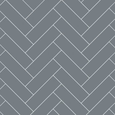 Monument Grey 2400mm x 598mm Herringbone Tile Effect Shower Board