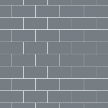 Monument Grey 2400mm x 598mm Metro Tile Effect Shower Board