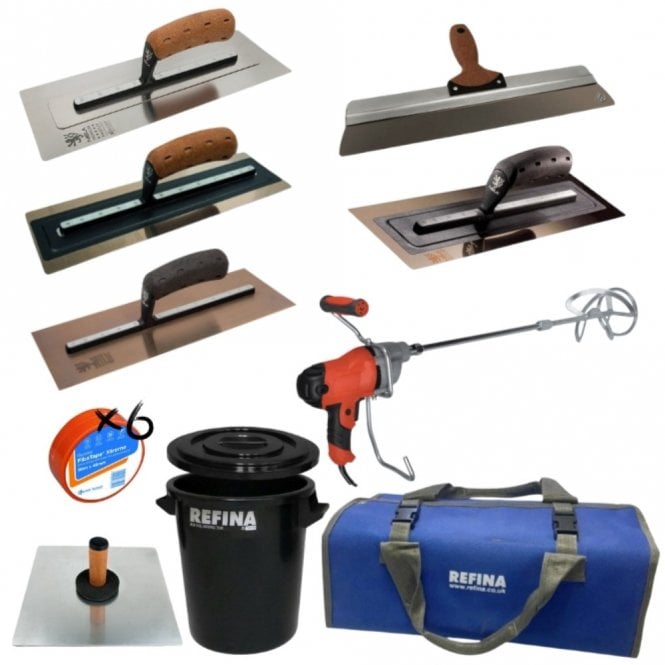 Nela Trowel Set with 75L Mixing Bucket