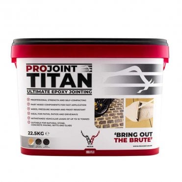 22.5kg ProJoint TITAN Ultra-Strong Semi-Mixed 2-Part Epoxy Paving Grout