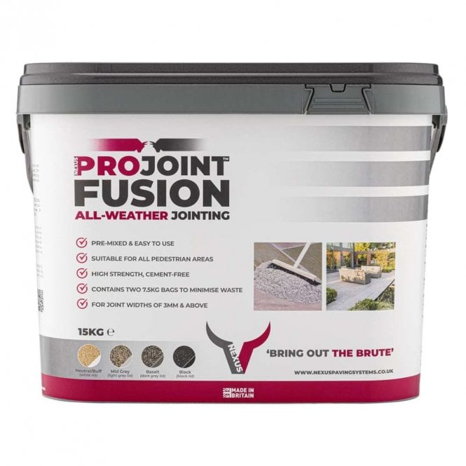 Nexus 15kg ProJoint Fusion High Strength Pre-Mixed All-Weather Jointing Compound