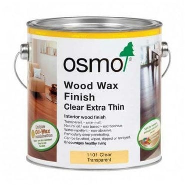 1101 Clear Satin Extra Thin Wood Wax Finish