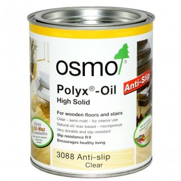 3088 R9 Clear Semi-Matt Anti-Slip Polyx Oil 125ml