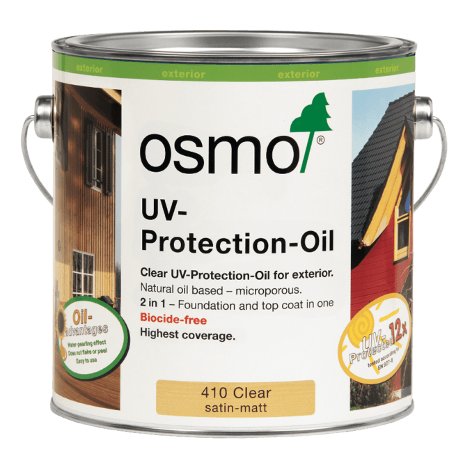 Osmo 410 Clear Satin UV-Protection Oil