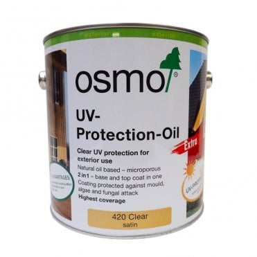 420+ Extra Clear Satin UV-Protection Oil
