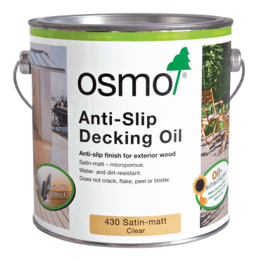 430 Anti-Slip Clear Topcoat Decking Oil