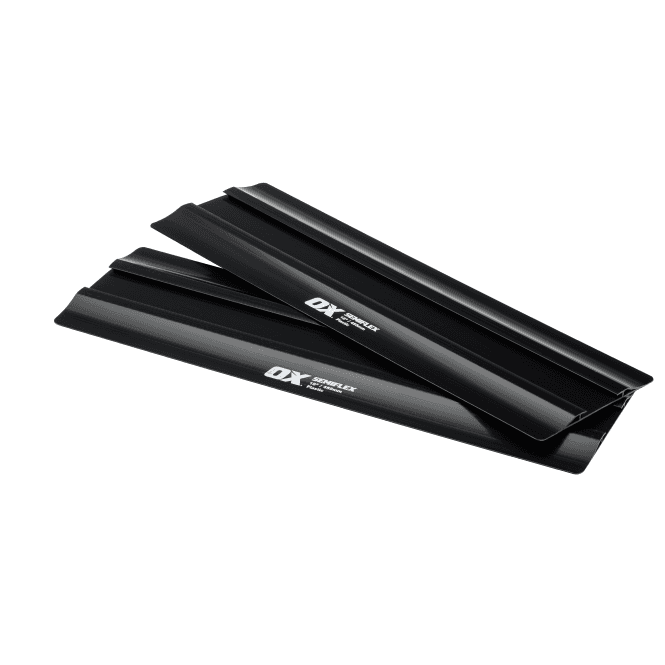 OX Tools 138mm Pro Semi Flex Plastic Replacement Blades - Pack of 2 