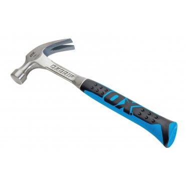 16Oz Pro Quality Non-Slip Claw Hammer Ox-P080116