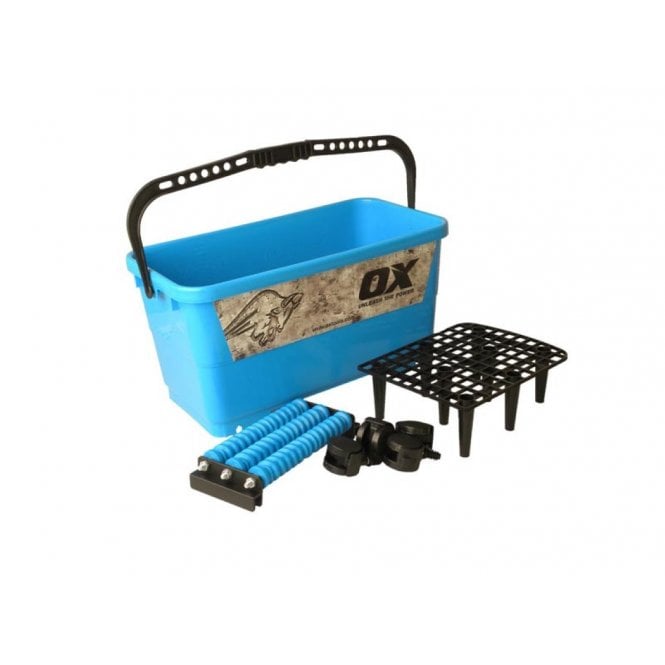 OX Tools 24L Trade Wash Kit With 3 Rollers and Wheels