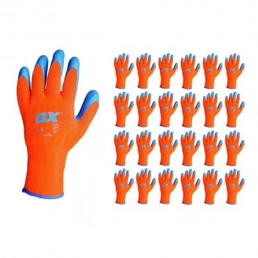 24x Thermal Grip Gloves - Size 9 (Large)