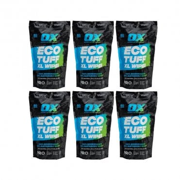 6x Biodegradable Eco Trade Wipe Pouch Refills