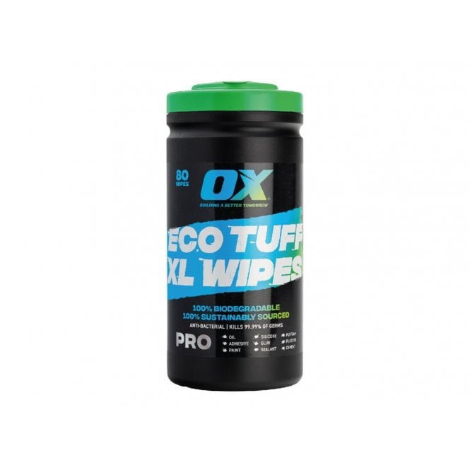 OX Tools Biodegradable Eco Trade Wipes