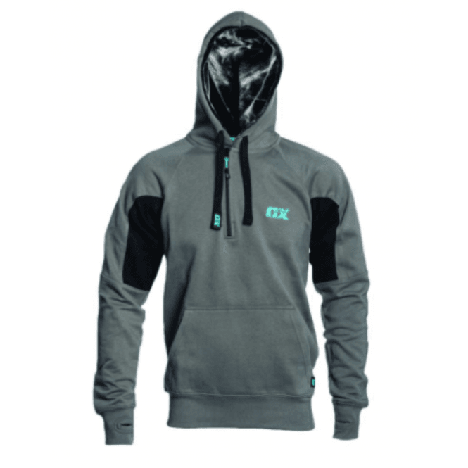 OX Tools Black/Grey Fur Lined Hoodie