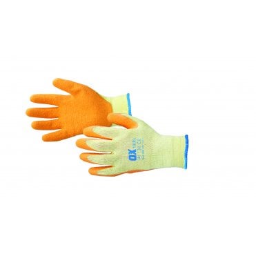 Builders Latex Grip Work Gloves - XL