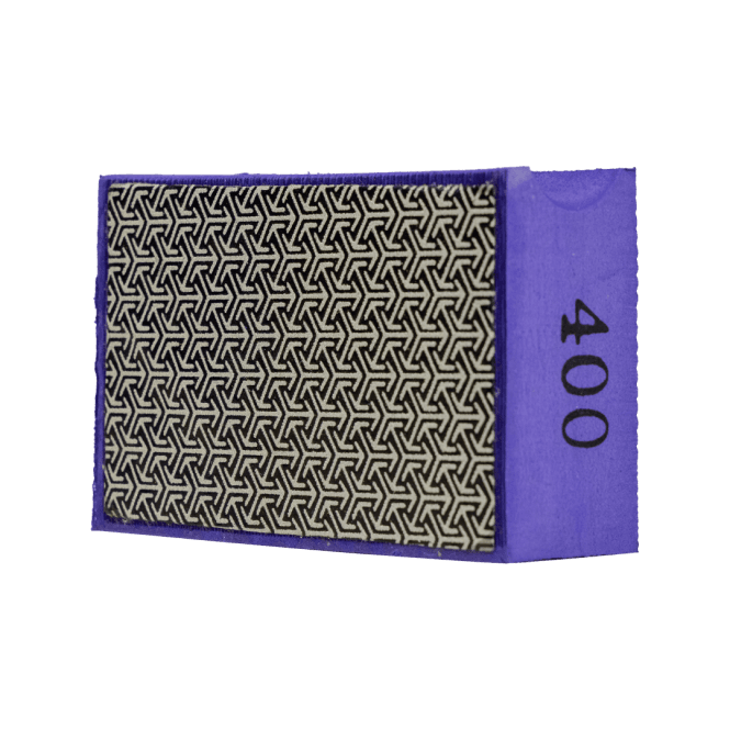 OX Tools Diamond Hand Polishing Pads - 400 Grit