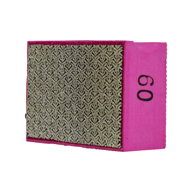 OX Tools Diamond Hand Polishing Pads - 60 Grit