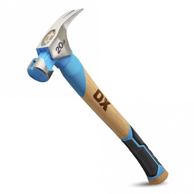 OX Tools Pro 20oz Milled Face Framing Hammer
