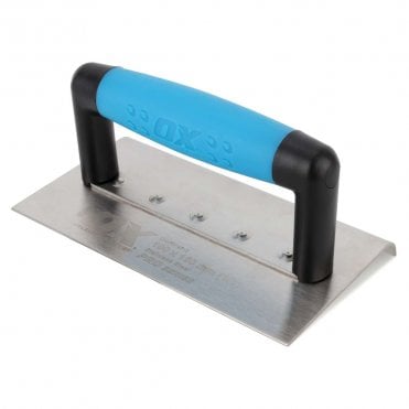 Pro 4" x 7"/100mm x 180mm Medium Edging Trowel - 10mm Radius