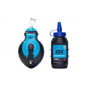Pro Aluminium Kevlar Chalk Line Reel & Refill