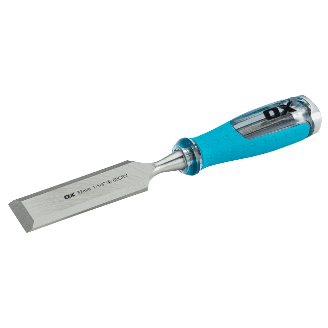 OX Tools Pro Heavy Duty Wood Chisel - Various Sizes