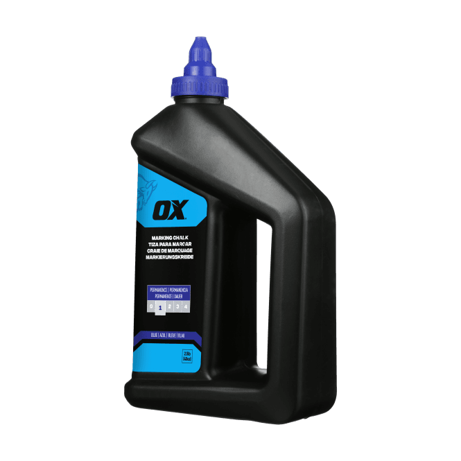 OX Tools Pro Standard Blue Marking Chalk - Permanence 1 
