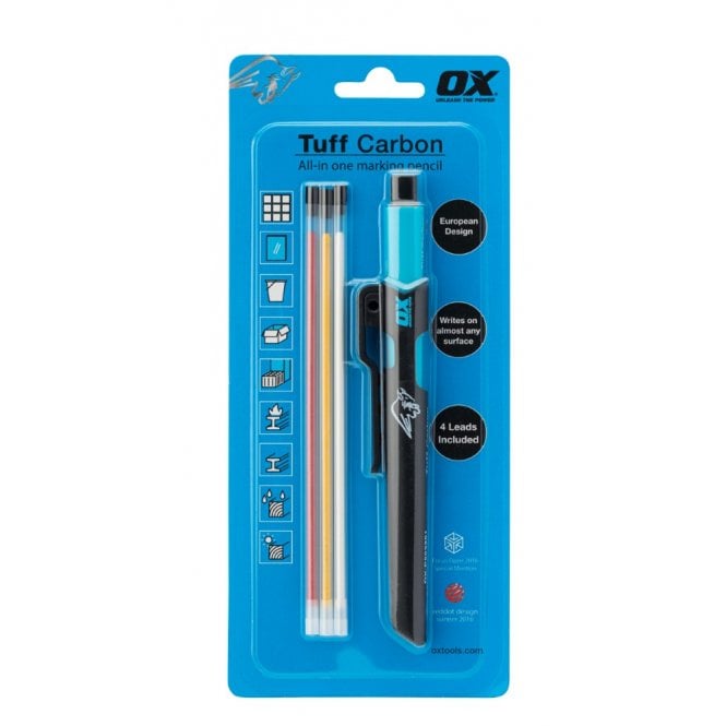 OX Tools Pro Tuff Carbon Pencil Value Pack