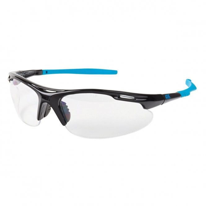 OX Tools Professional Clear Wrap Around Safety Glasses