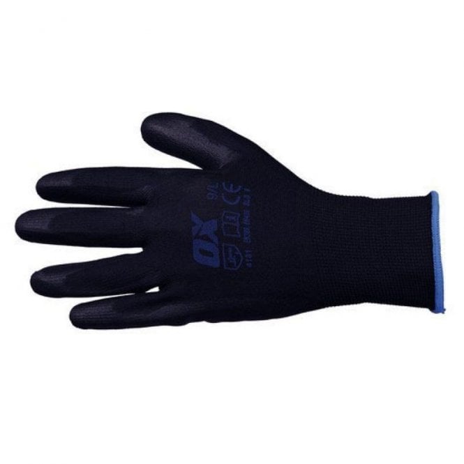 OX Tools PU Flex Gloves  XL Work Gloves
