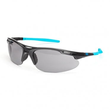 Smoked Professional Wrap Round Safety Glasses