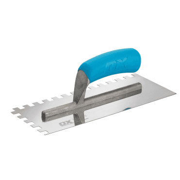 Trade Notched Stainless Steel Trowel - Various Sizes