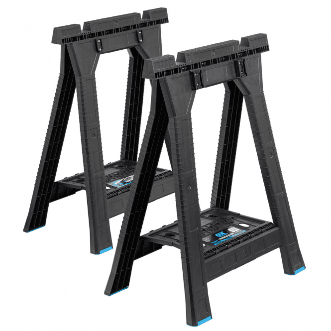 OX Tools Trade Saw Horse Set Of 2 With Tooltrek Connectors