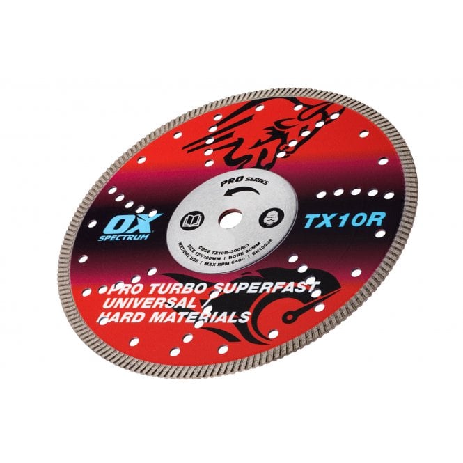 OX Tools Tx10R Spectrum Superior Turbo Dia Blade - Multi-Steel