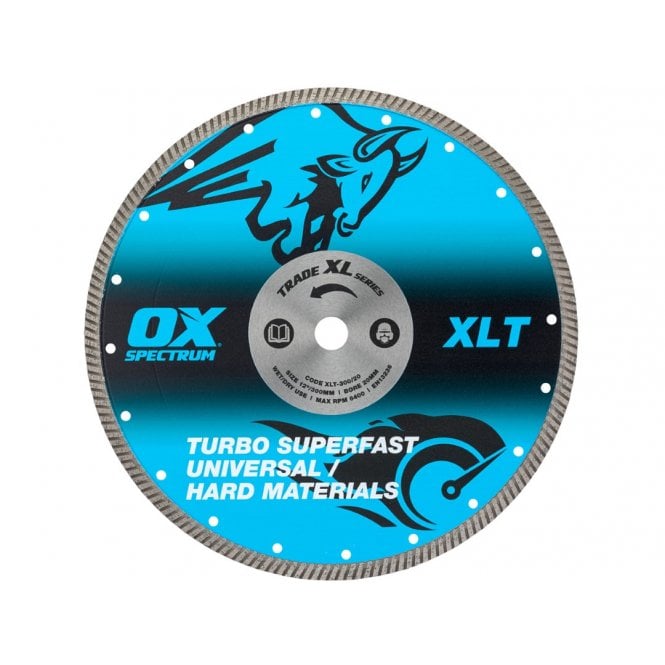 OX Tools Universal & General Purpose Trade xL Turbo Diamond Saw Blade