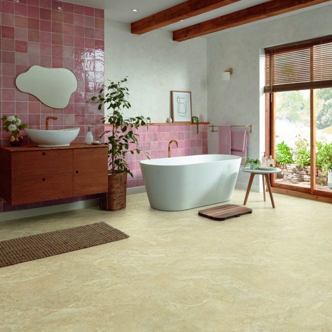 Palio by Karndean Palio Rigid Next Gen Vinyl Tile Flooring - Lesina Travertine