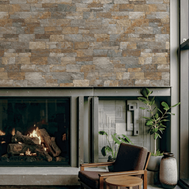 0.84m2 Cubo Caldo Porcelain Cladding Pack 600x200mm