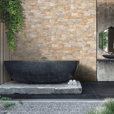 0.84m2 Cubo Naturale Porcelain Cladding Pack 600x200mm
