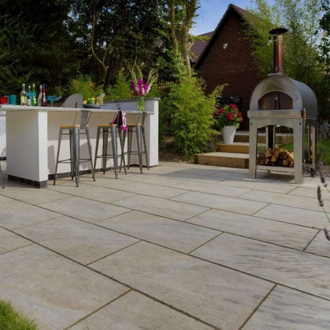 Pavestone 1000x500mm Dolomite Dust Porcelain Paving