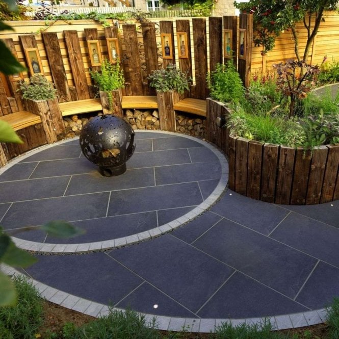 Pavestone 1000x500mm Dolomite Slate Porcelain Paving