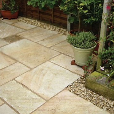 15m2 Deanery Tudor Antique Contractor Paving Pack 22mm