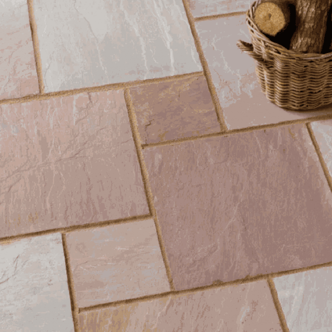 Pavestone 19.50m2 Rippon Premium Calibrated Natural Stone Patio Pack 22mm