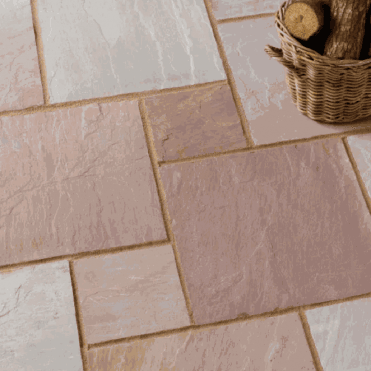 19.50m2 Rippon Premium Calibrated Natural Stone Patio Pack 22mm