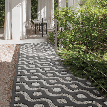 4.86m2 Virage Black Grasspark Permeable Paving Grid Pack 300x300mm