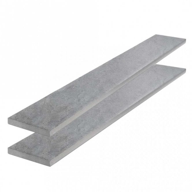 Pavestone 900x150mm 900mm Grey Porcelain Edging Pack of 20