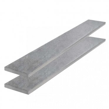 900x150mm 900mm Grey Porcelain Edging Pack of 20